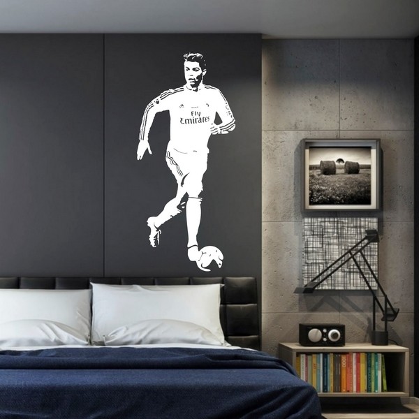 Exemple de stickers muraux: Ronaldo Cristiano